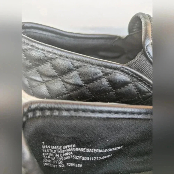 Kids shoesquilted leather slip on sneakers - Picture 5 of 5